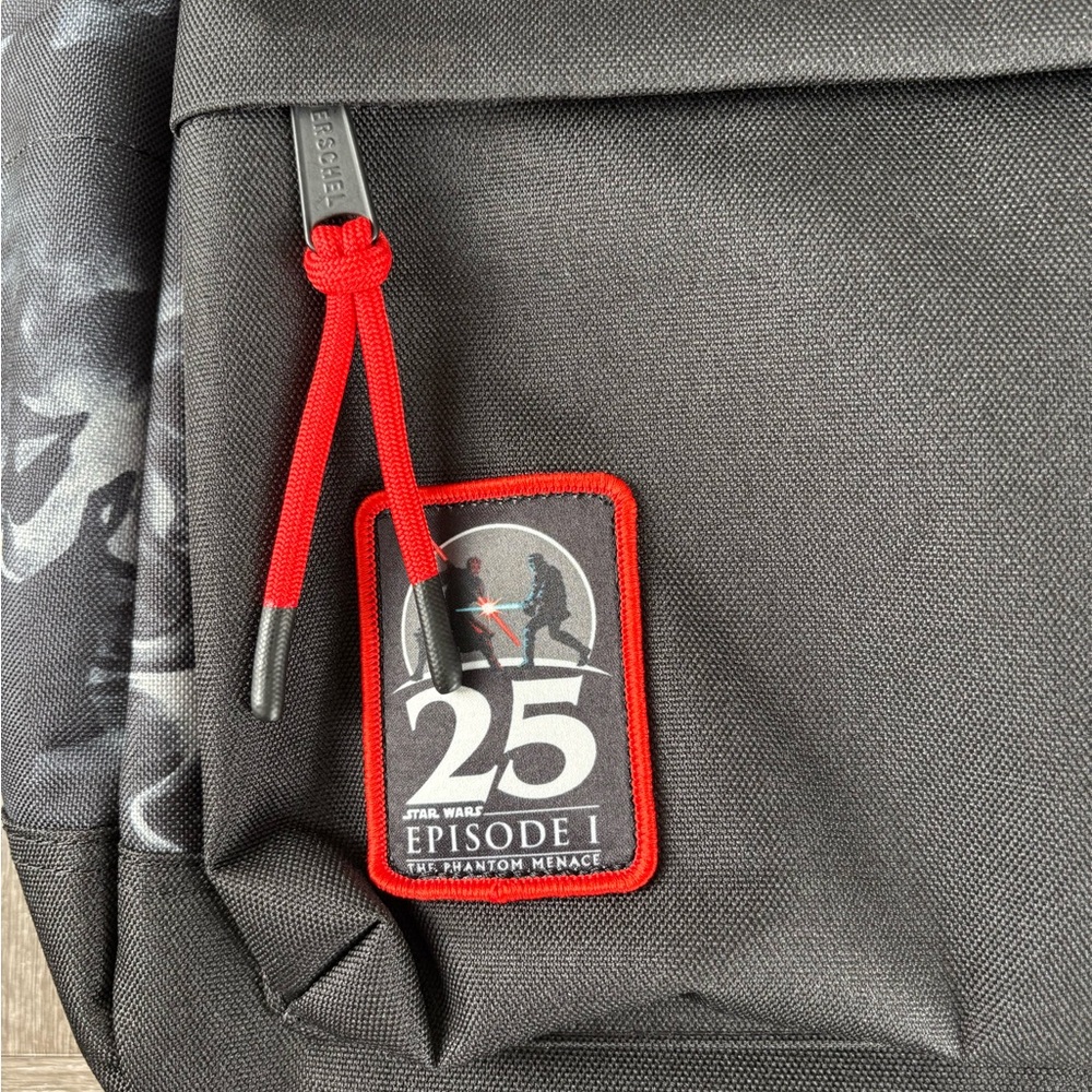 HERSCHEL X DISNEY Parks Star Wars: Episode 1 Phantom Menace 25th Backpack - Picture 5 of 15